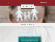 Tablet Screenshot of kcjonesinsurance.com